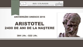 Foto expoziţie on-line: Aristotel  2400 de ani de la naştere (384 î.Hr. –322 î.Hr.)